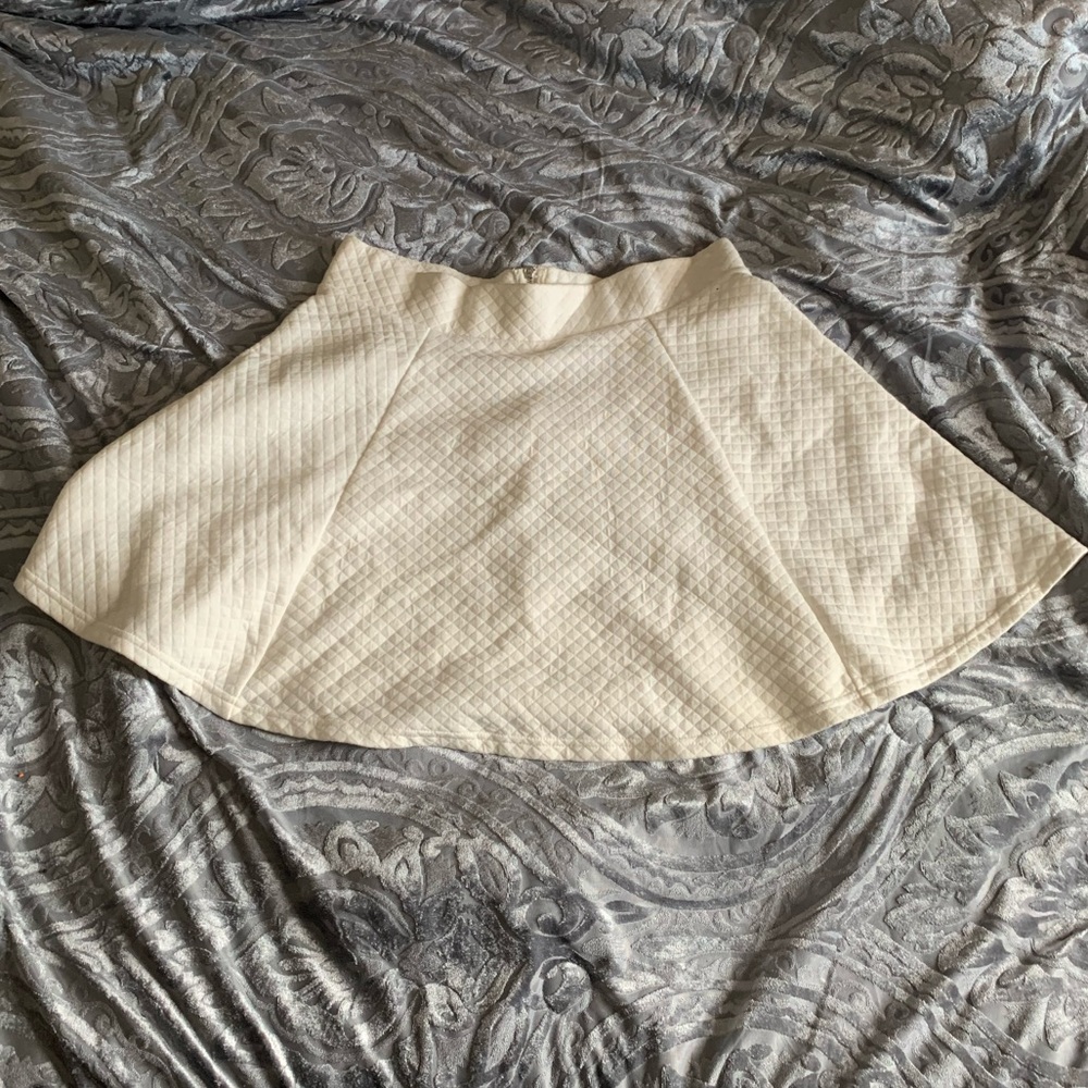 NWT White skater skirt